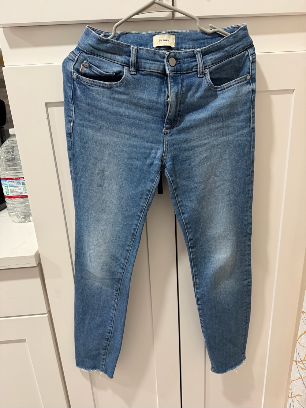 DL1961 Light Blue Cropped Ankle Jeans